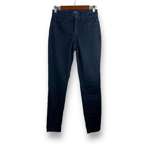 NYDJ Women's Size 4 Dark Wash Super Skinny Jean Lift Tuck Technology Stretchy - Picture 1 of 14